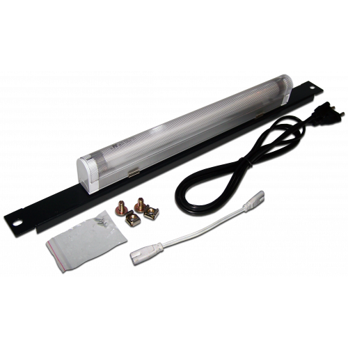 Backlight for 19" wall enclosures, 8W, white light, 1 m power cord